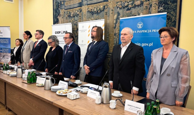 Uroczyste posiedzenie Rady Ochrony Pracy pt. „Stop mobbingowi – jak budować zdrowe i bezpieczne środowisko pracy”